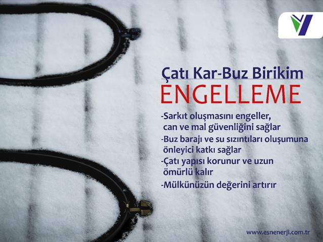 Elektrikli Kar ve Buz Eritme Sistemleri
